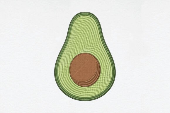 Avocado Embroidery: Fresh, Friendly, and Functional