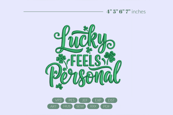Lucky Feels Personal Embroidery