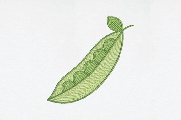 Pea Patch Embroidery: A Fresh Garden Touch for Holiday Gifts